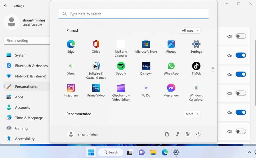 How to Add Shortcuts Next to the Power Button on Windows 11
