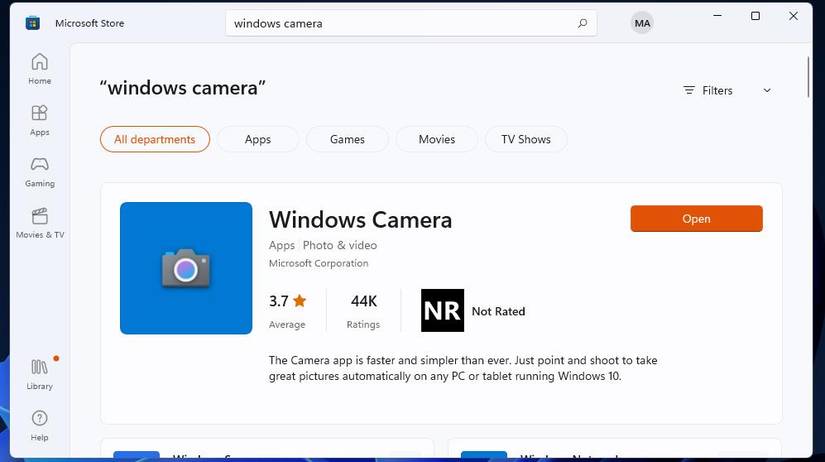 Open Window Camera How to Fix the Camera App’s 0xA00F429F Error in Windows 10 & 11