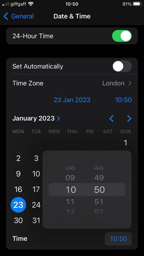 Iphone Time Button How to Change the Time on Your iPhone