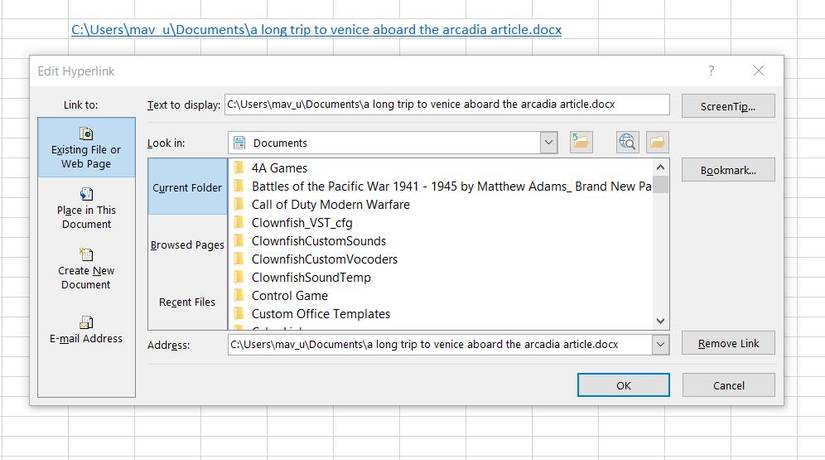 How to Add Links to Excel Spreadsheets