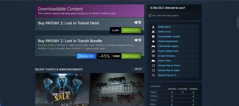 How to Find and Install DLC on Steam for Games You Own