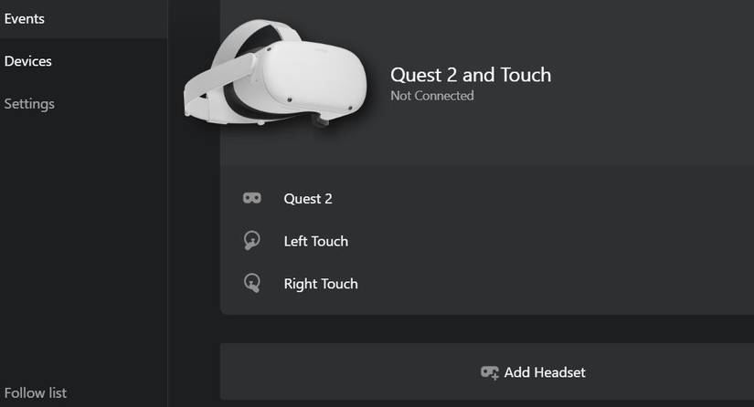 Oculus Setup Menu How to Turn the Oculus Quest 2 Into a Windows PC VR Headset