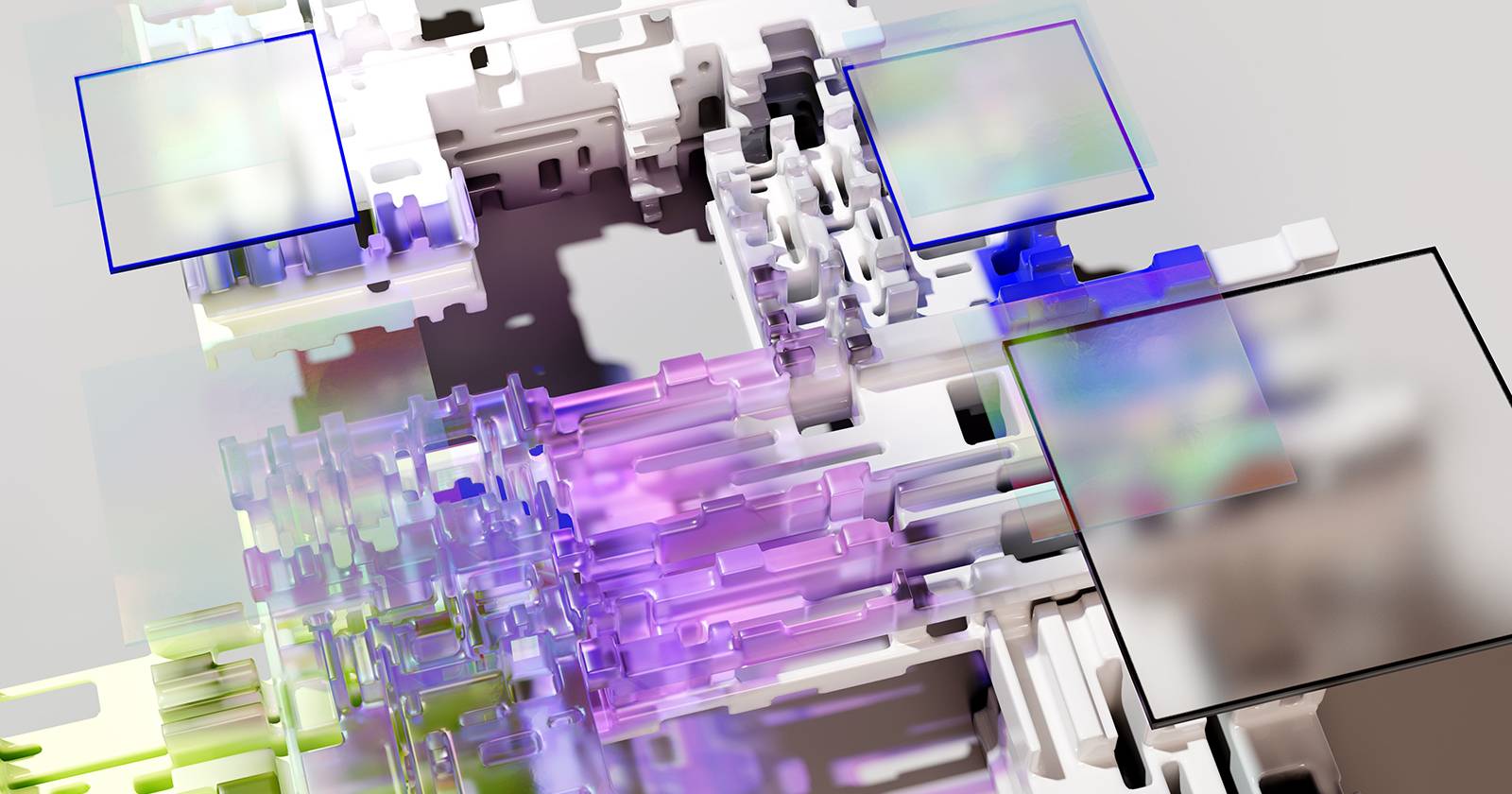 Futuristic AI generated art.