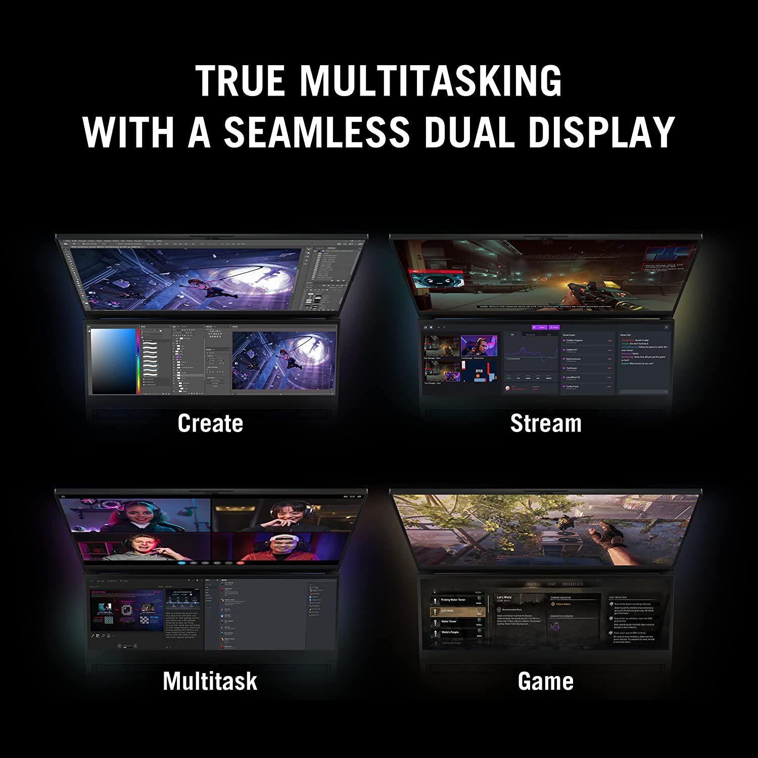 نمایشگر دوگانه ASUS ROG Zephyrus Duo 16