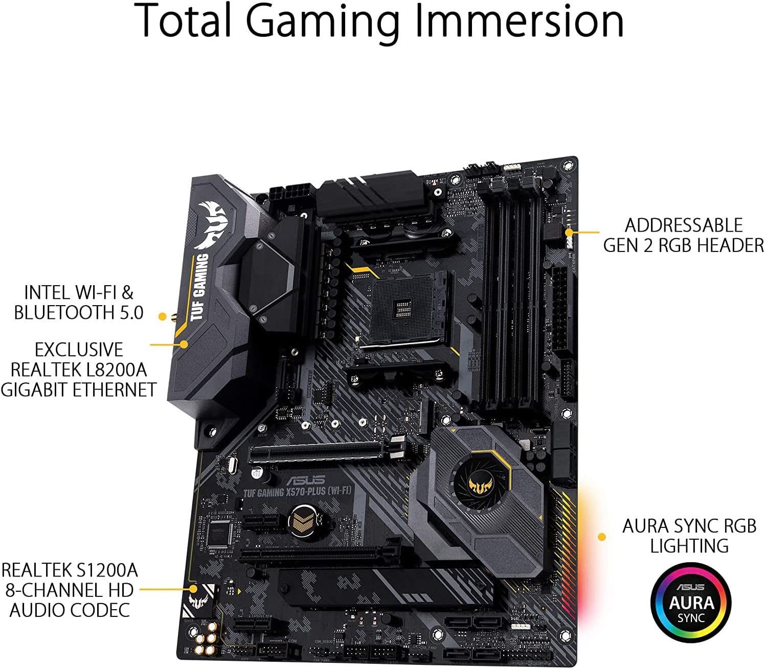 مشخصات ایسوس TUF Gaming X570-Plus