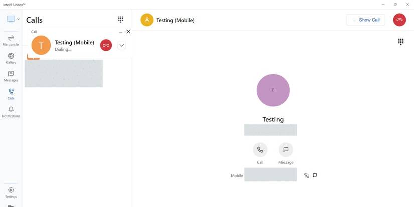 How to Make Calls From Your Phone Using the Intel Unison App on Windows 11