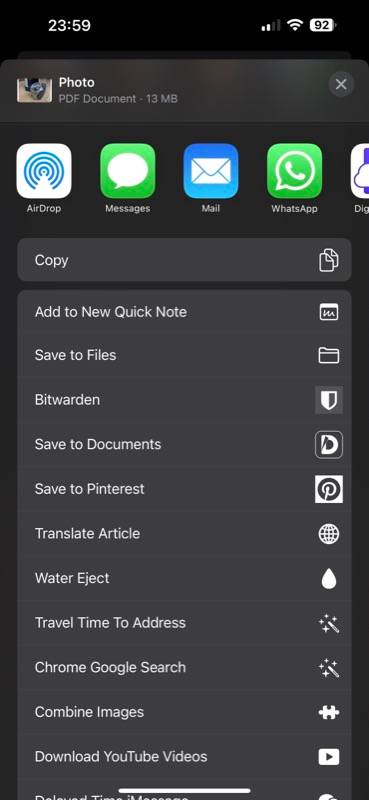 4 Ways to Combine Multiple Images Into a PDF on iPhone