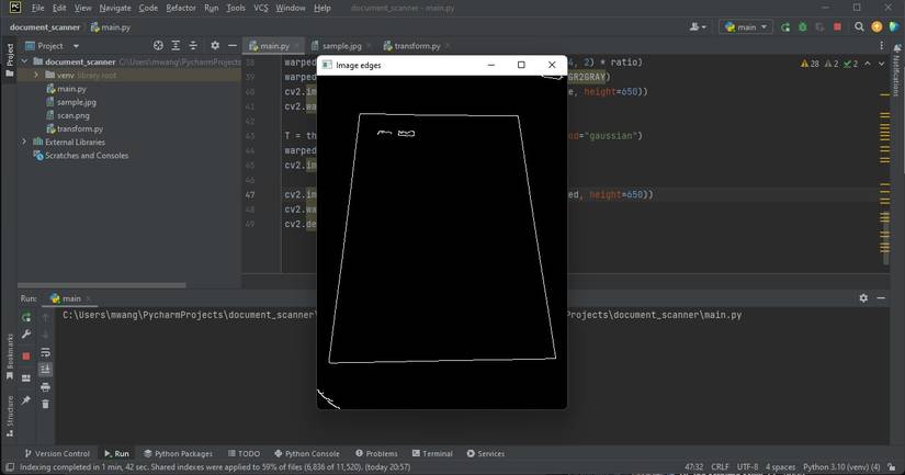 How to Create a Document Scanner Using Python