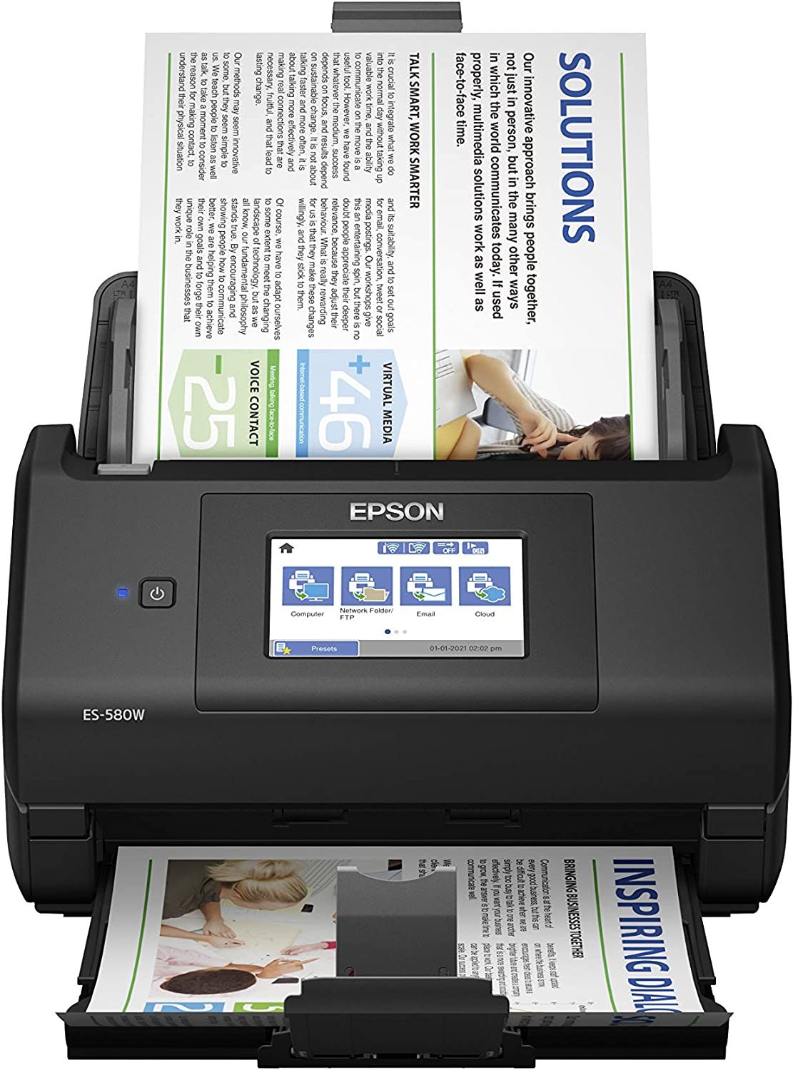 اسکن اسناد es-580w نیروی کار epson