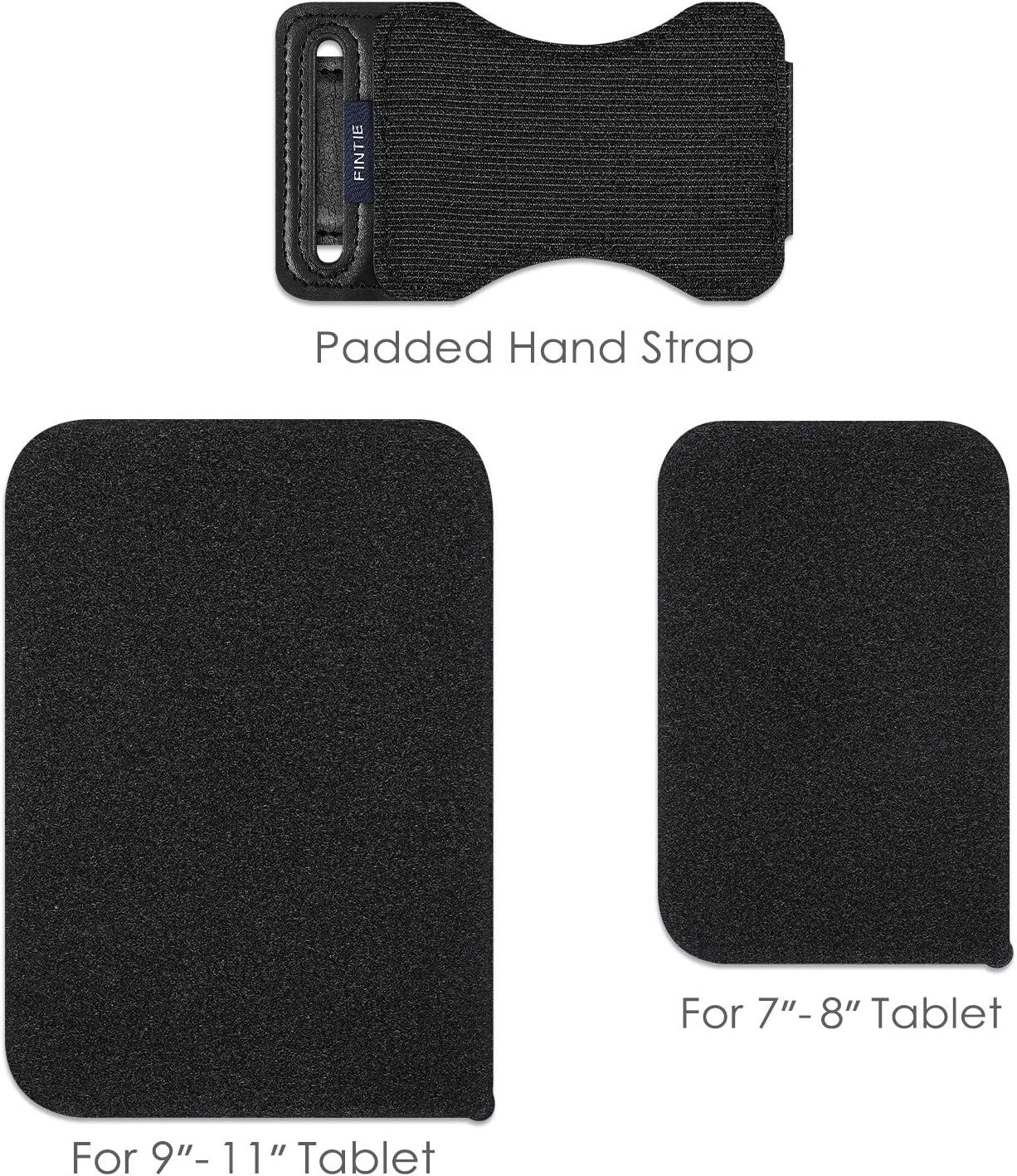 the fintie universal tablet hand strap featured in different sizes
