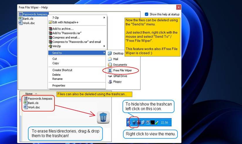 How to Add a Desktop Trash Bin for Permanently Deleting Files on ...
