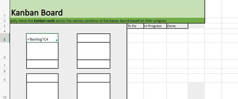 How to Create a Kanban Board in Excel