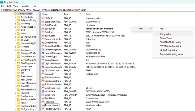 How to Change the Owner Details in Windows 11