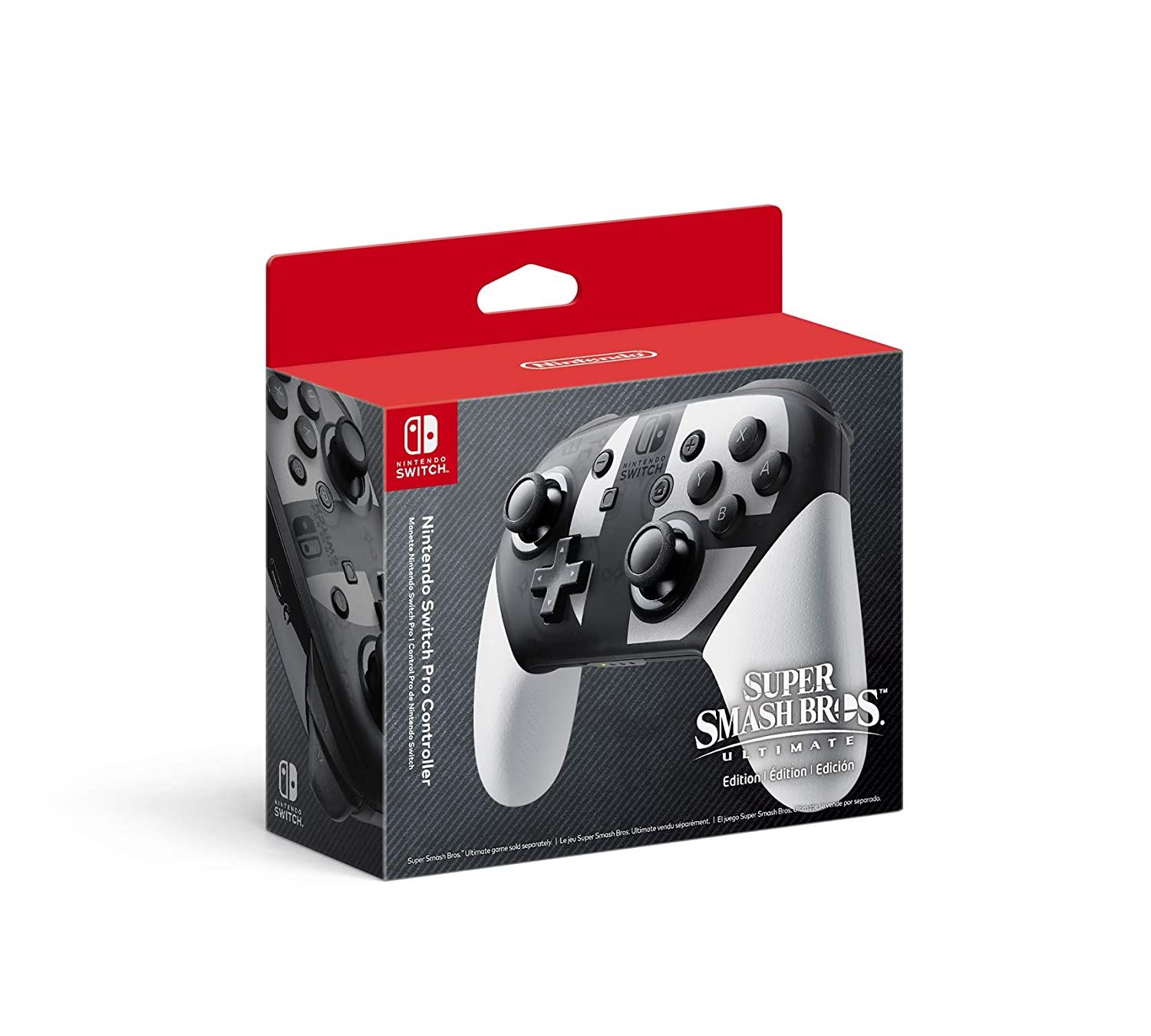 Boîte de la manette Nintendo Switch Pro