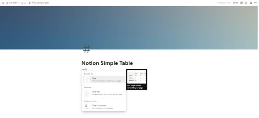 Notion Colorful Table What Are Simple Tables in Notion? Everything You Need to Know