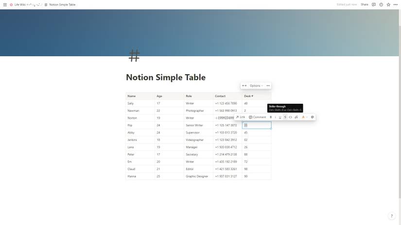 Notion Colorful Table What Are Simple Tables in Notion? Everything You Need to Know