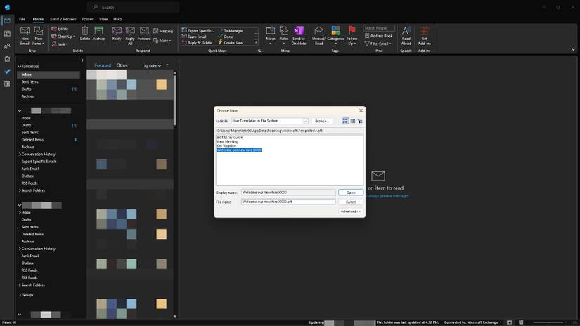 How to Make and Use an Email Template in Outlook