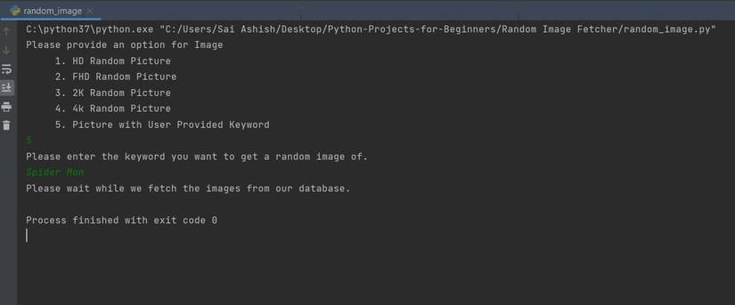 Build a Random Image Fetcher Using Python