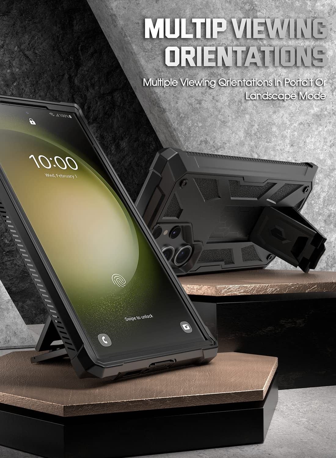 Poetic Spartan Series Case for Samsung Galaxy S23 Ultra-1