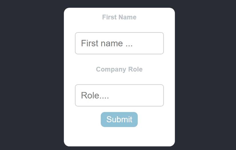 How To Store React Form Data In A MongoDB Database How to store react form data in a mongodb database