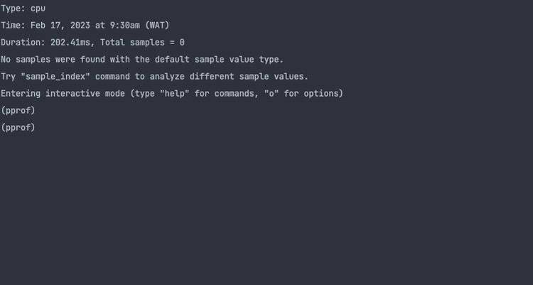 Profiling Go Programs With the Pprof and Trace Packages