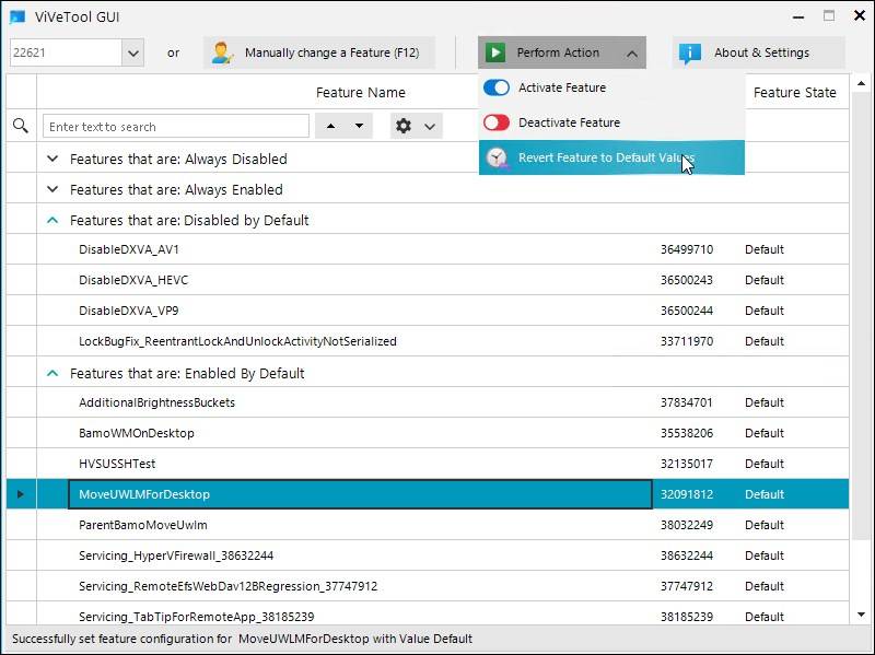 Vivetool Gui What Is ViVeTool? How to Use It to Enable Unreleased Features on Windows