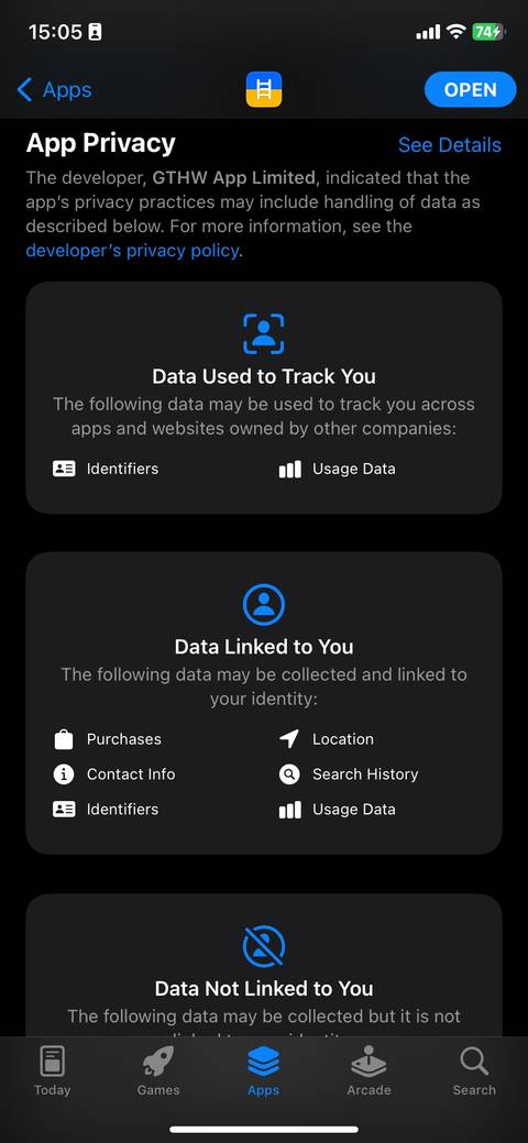 Comparing Privacy Labels in the Google Play Store and Apple App Store