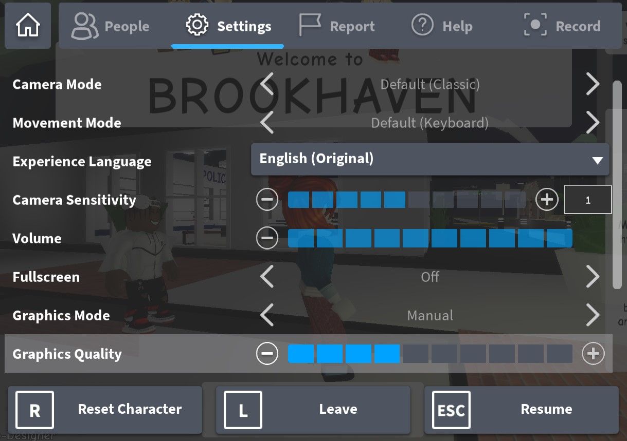How To Reduce Lag And Boost FPS In Roblox On Windows 5 Change Graphics Settings In Roblox 