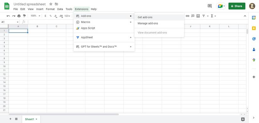 How to Use ChatGPT on Google Sheets With GPT for Sheets and Docs