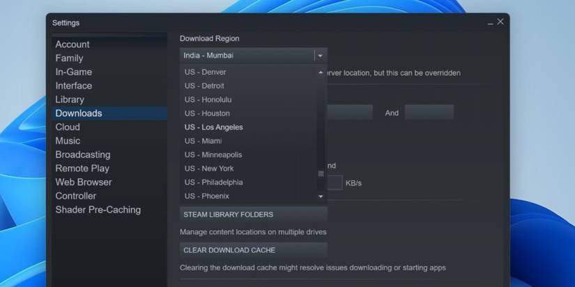 How to Fix the “Content Servers Unreachable” Error on Steam for Windows