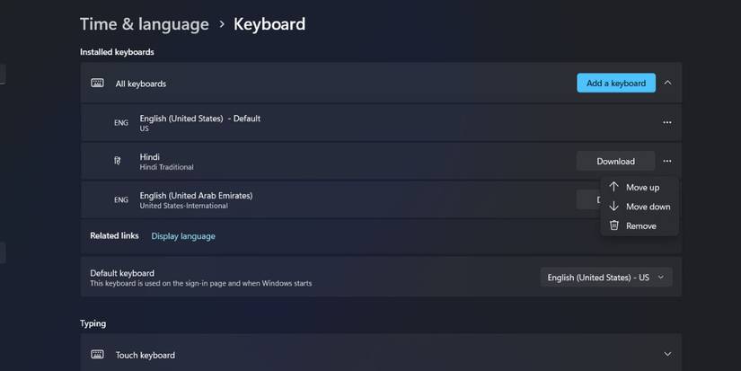 Visual Order Keyboard Layout How to Enable the New Keyboard Layouts in Windows 11