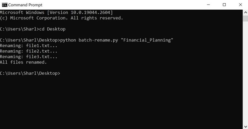How to Batch Rename Files in Python