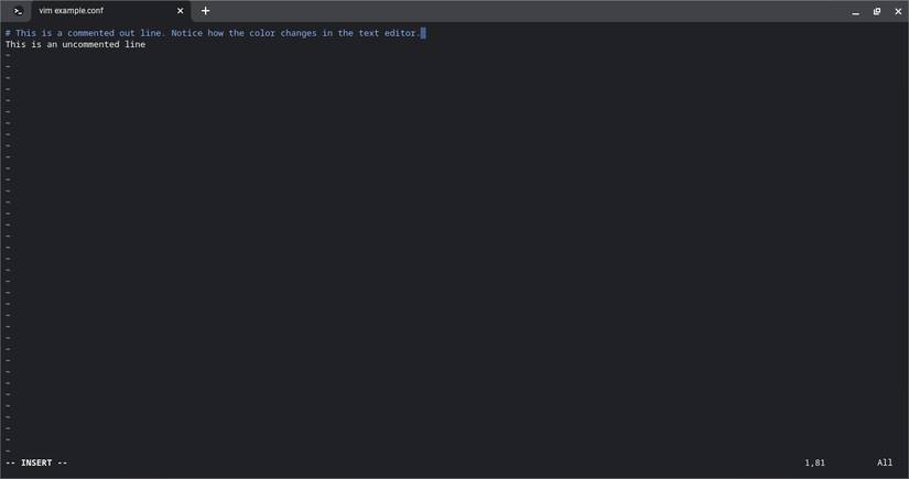 How to Comment Out Lines in Linux Text Files