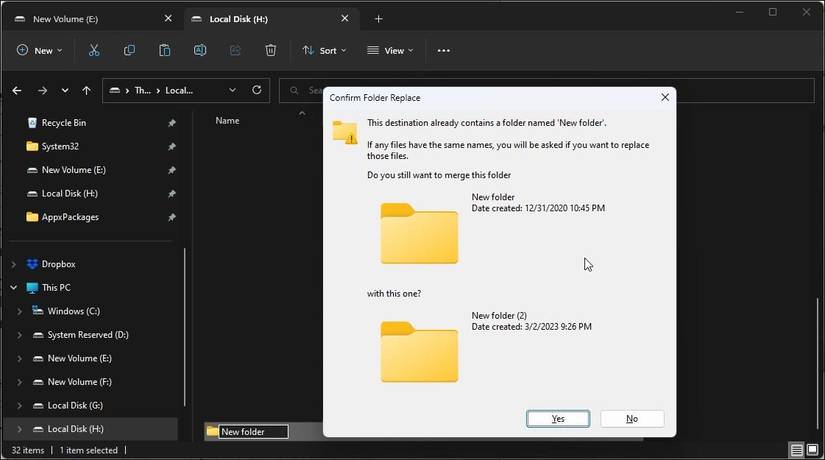 How to Merge Folders and Files in Windows 10 and 11