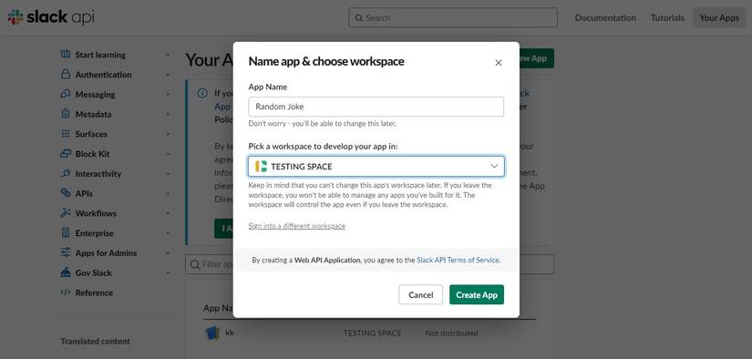 Create Your Own Custom Slash Command in Slack