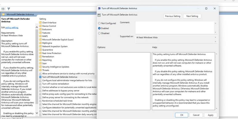 5 Ways to Permanently Disable Microsoft Defender in Windows 11