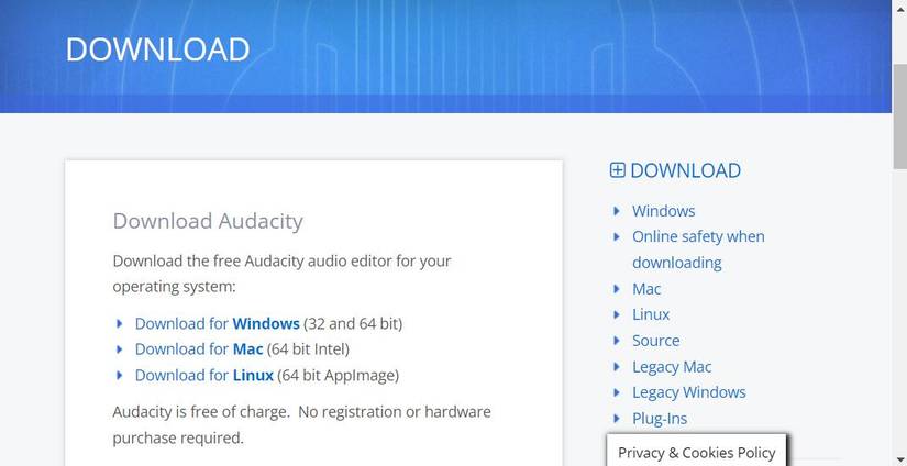 How to Fix Audacity’s Internal PortAudio Error in Windows 10 & 11