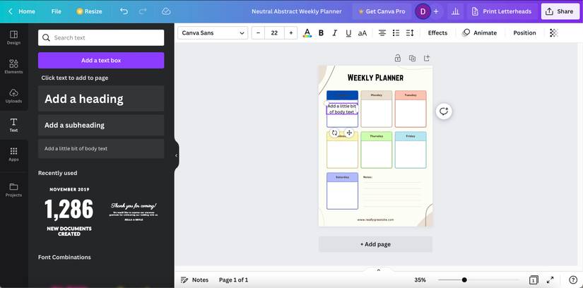 How to Create a Digital Planner Using Canva