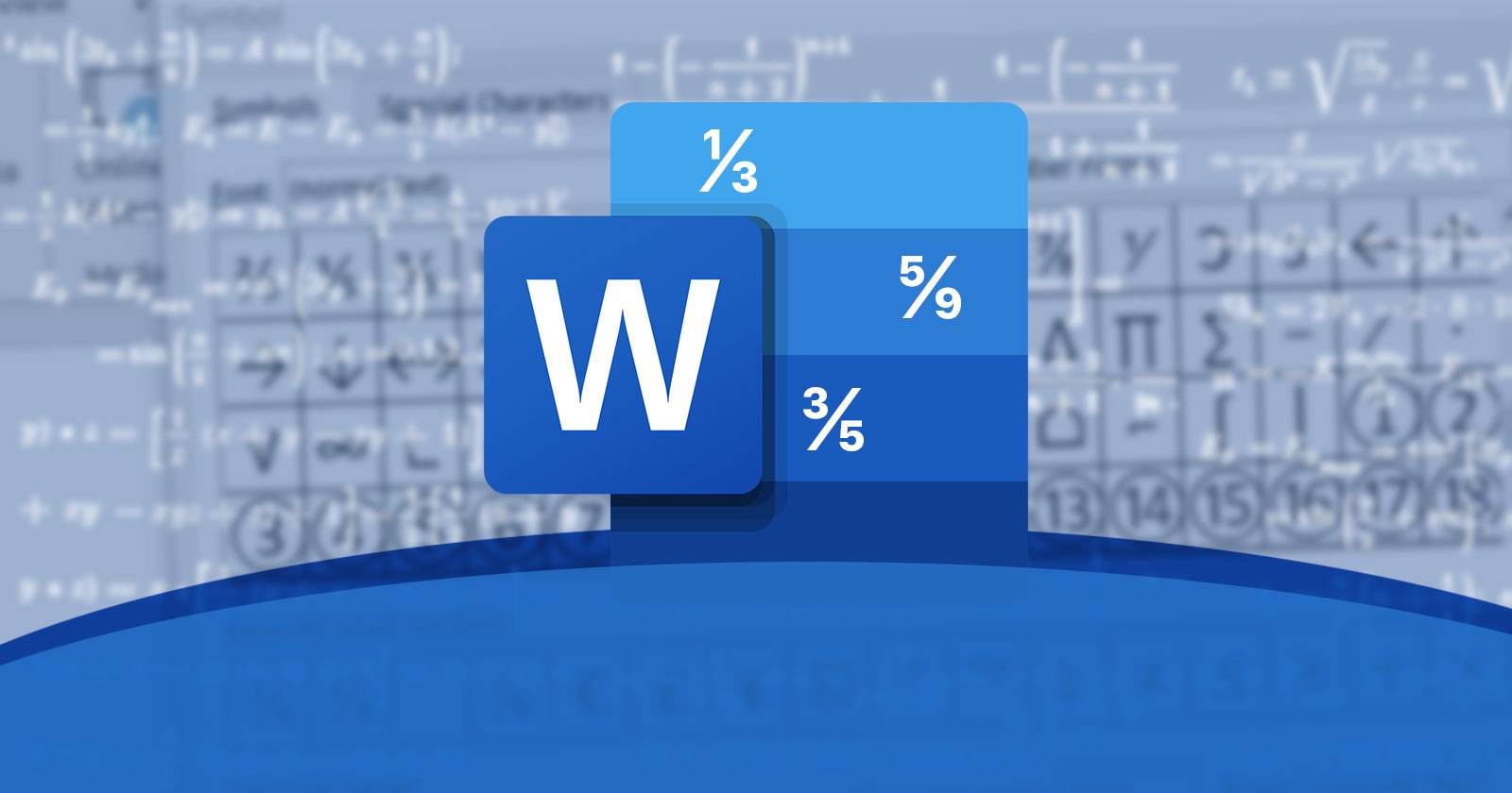 How to Input Fractions in Microsoft Word Documents