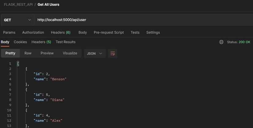 How to Build a REST API With Flask and Postgres Database