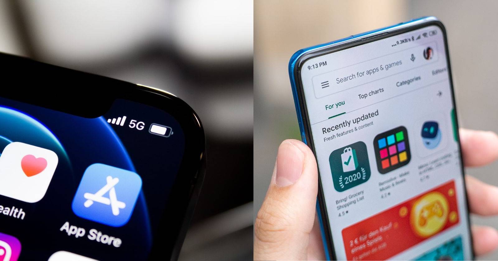 Comparing Privacy Labels in the Google Play Store and Apple App Store, image size:1600x840