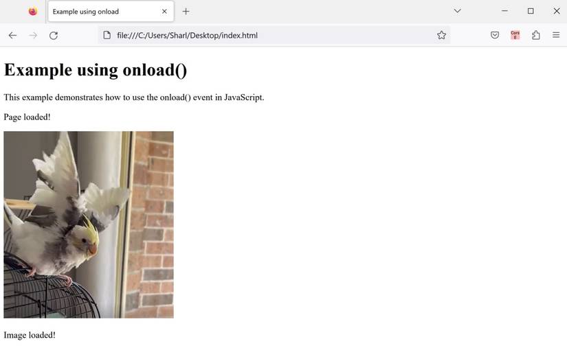 What Is HTML/JS Onload and How Does It Work?