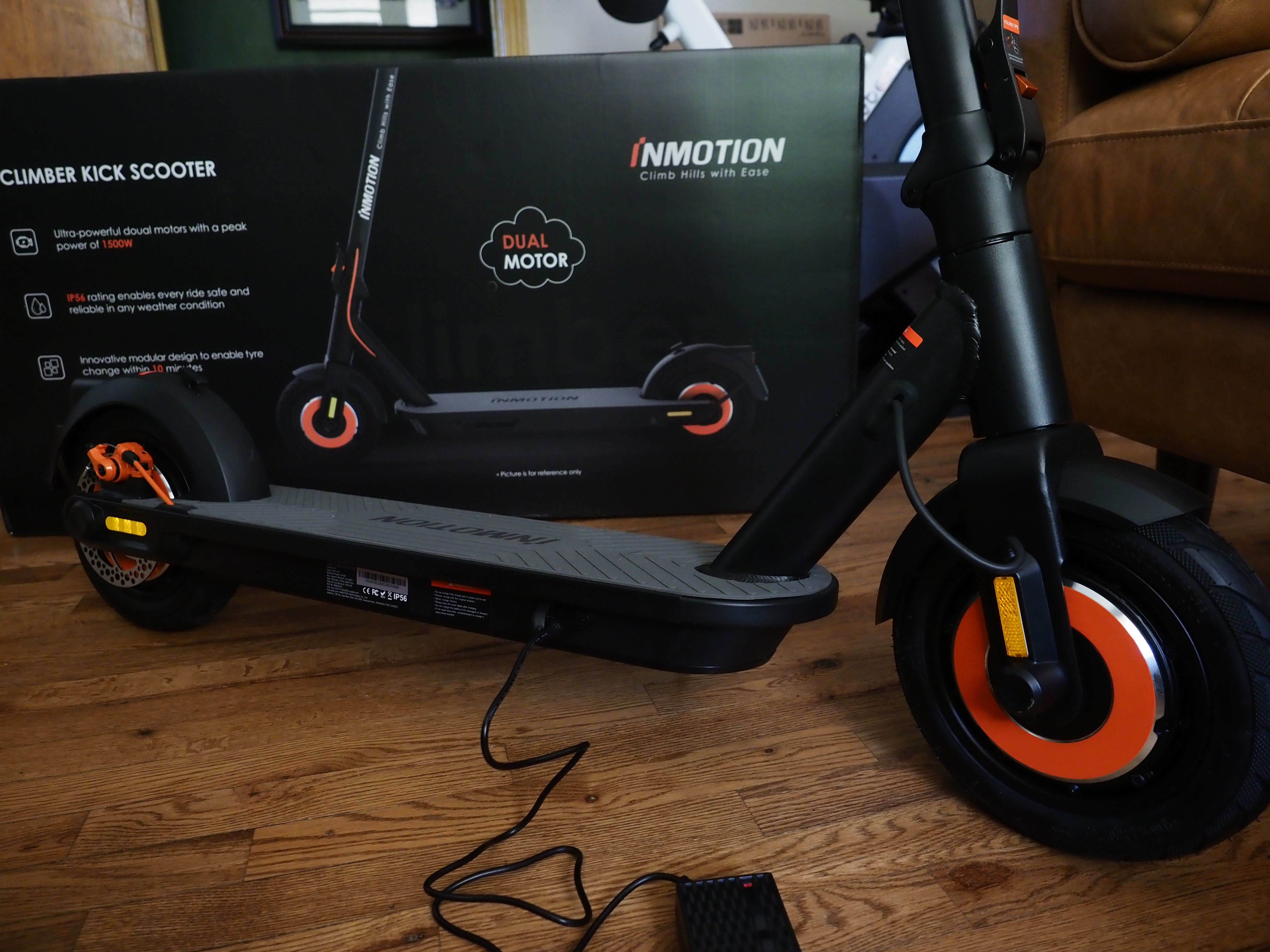 Inmotion climber charging
