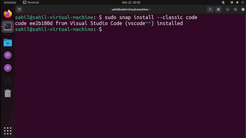 How to Install Visual Studio Code in Ubuntu