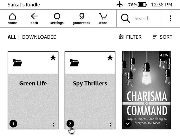 How to Use Collections on Your Kindle to Keep Your Books Organized