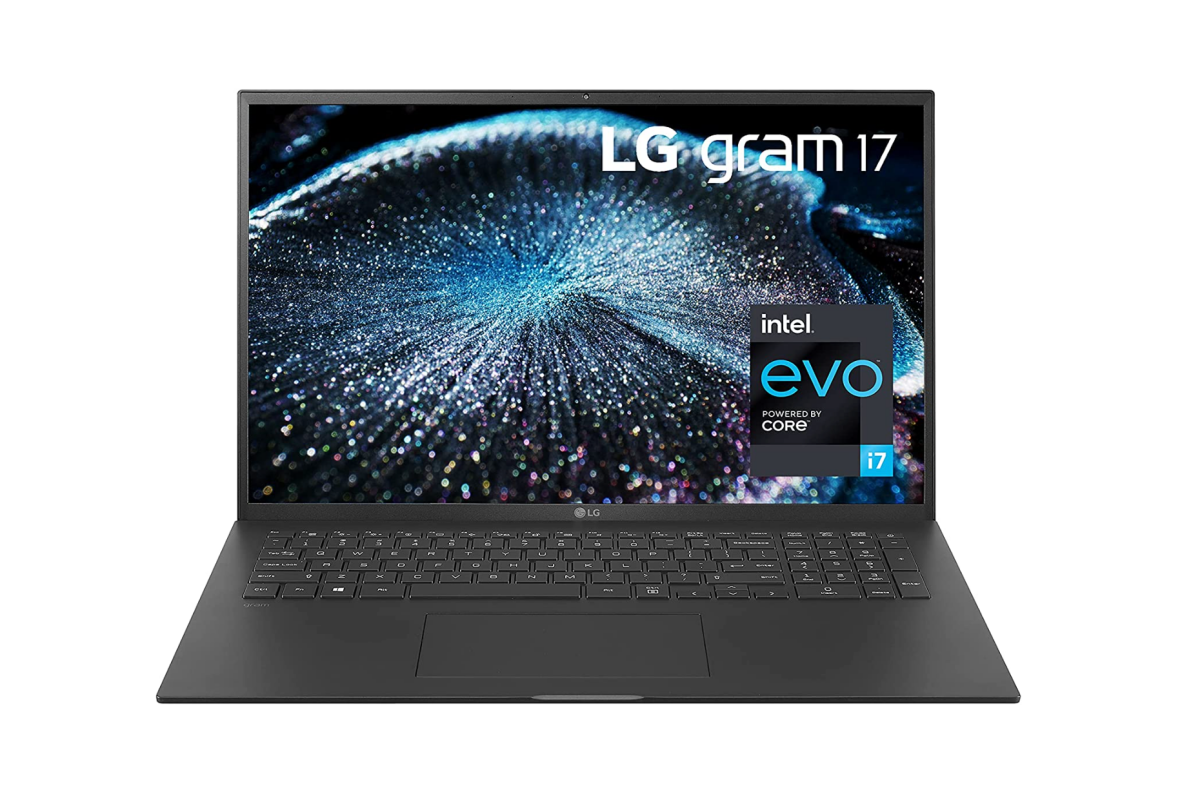 An LG Gram 17Z90P laptop