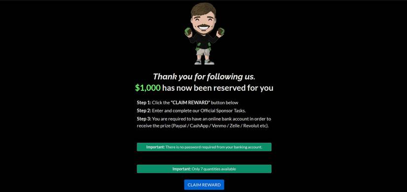 What Is the MrBeast Giveaway Pop-Up Scam? How to Avoid It
