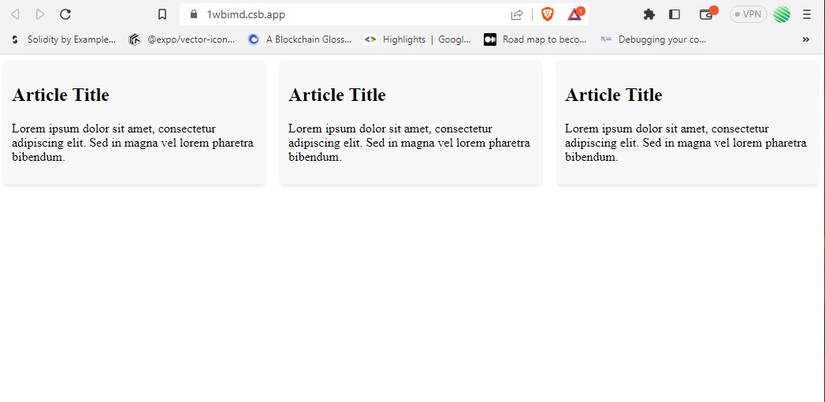 Implementing a Layout With the CSS Multi-Column Module