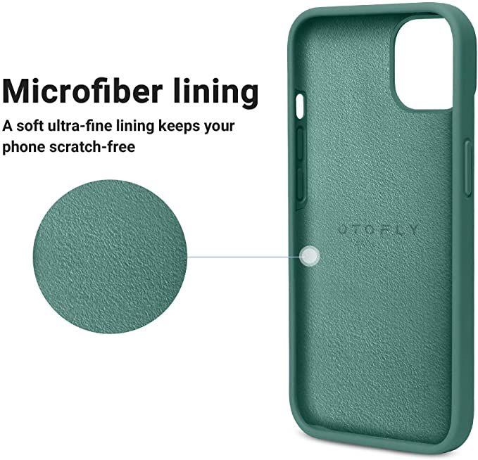 Ottofly Shockproof phone case microfiber lining