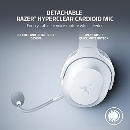 Razer Barracuda x Wireless Headphones detachable mic